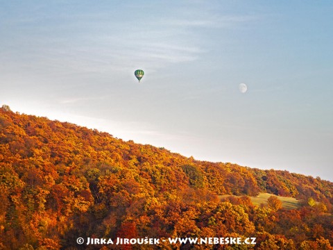 Balón nad Českým krasem /J52