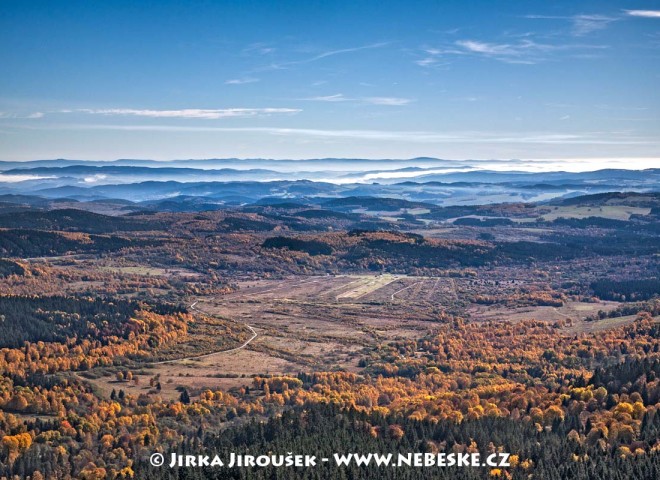 Střelnice Jablonec od Knížecího stolce /J474