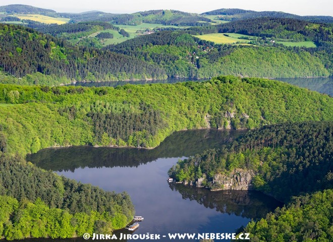 Potok Mastník se vlévá do Vltavy /J663