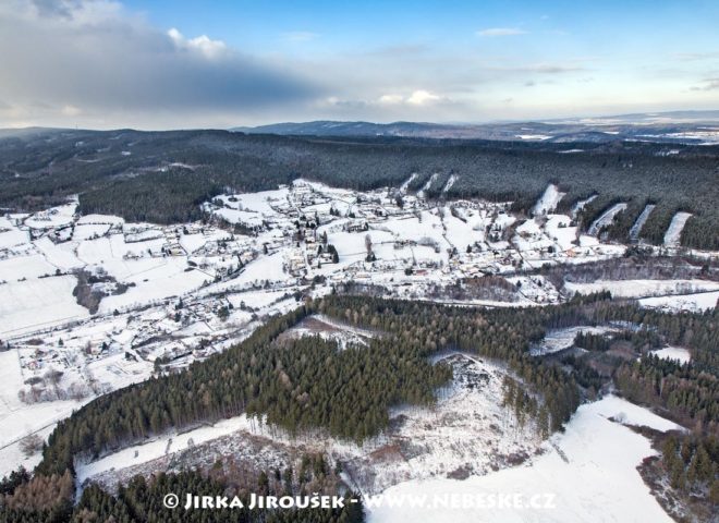 Dominikální Paseky a Brdy v zimě /J1201