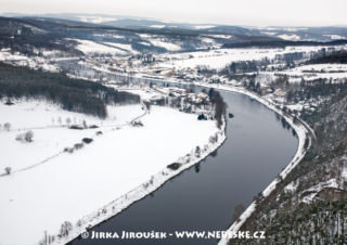 Kamýk nad Vltavou zimní /J1261