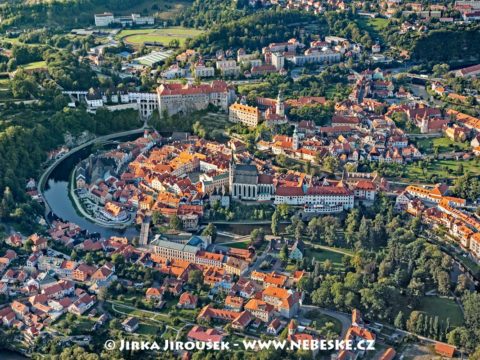 Český Krumlov – Vltava, historické centrum /J1197