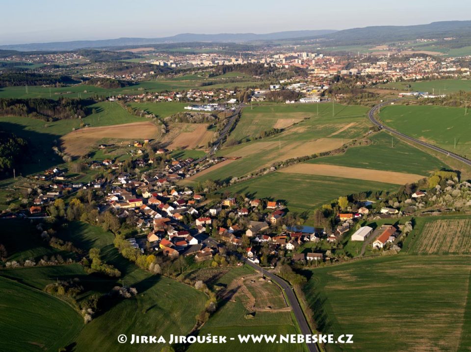 Dubno a v pozadí Příbram J1389