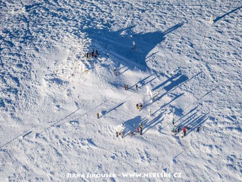 Králický Sněžník – detail zimního vrcholu J1424