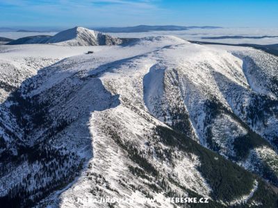 Krkonoše – Kozí hřbety zimní J1490