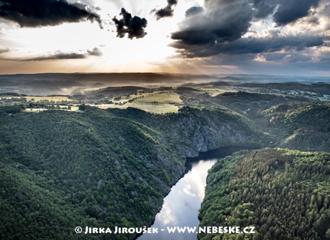 Smetanova vyhlídka nad nádží Štěchovice J2104