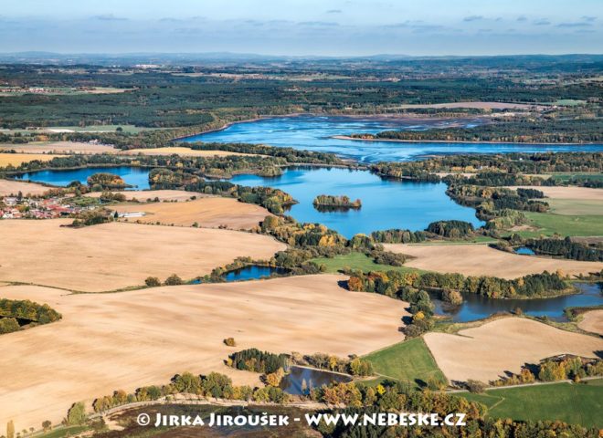 Rybník Rožmberk od Káňova J3321