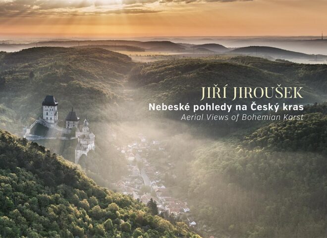 Nebeské pohledy na Český kras – obal