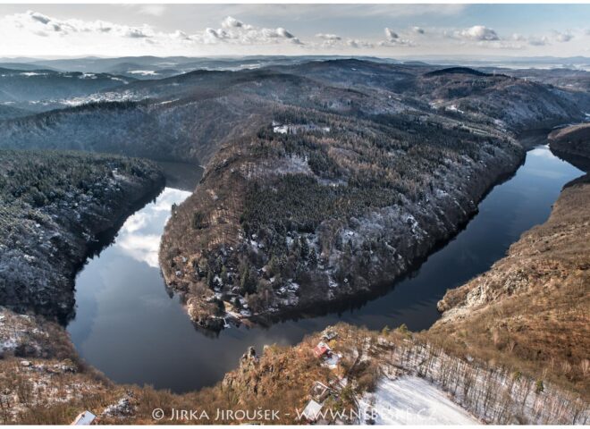 Vltava a osada Ztracenka J4296