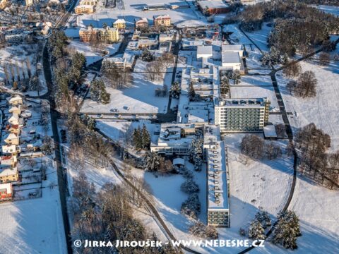 Aurora lázně v zimě v Třeboni J4294