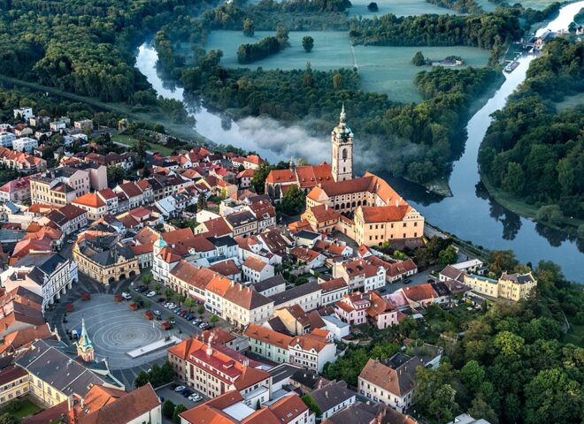 Mělník, Vltava, Labe, soutok J4339