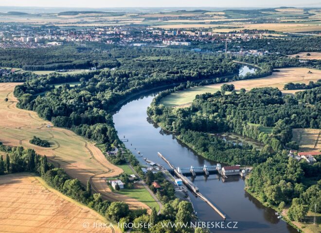 Zdymadlo Klavary a Kolín J4658