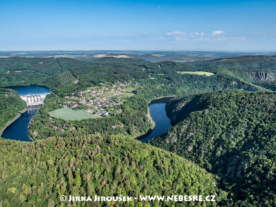 Třebenice plus přehrada Slapy J4813