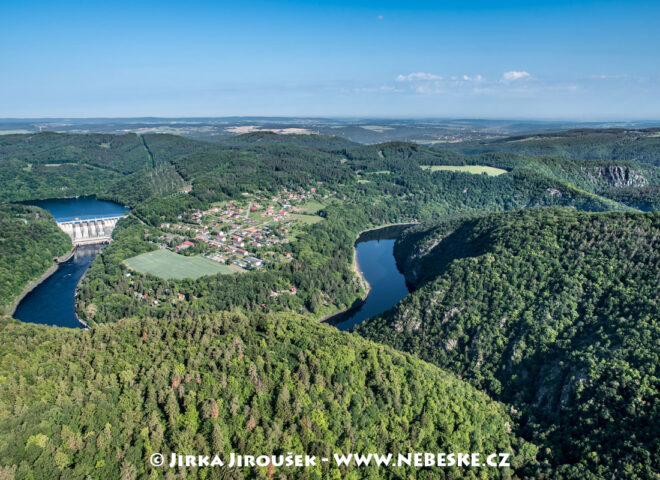 Třebenice plus přehrada Slapy J4813