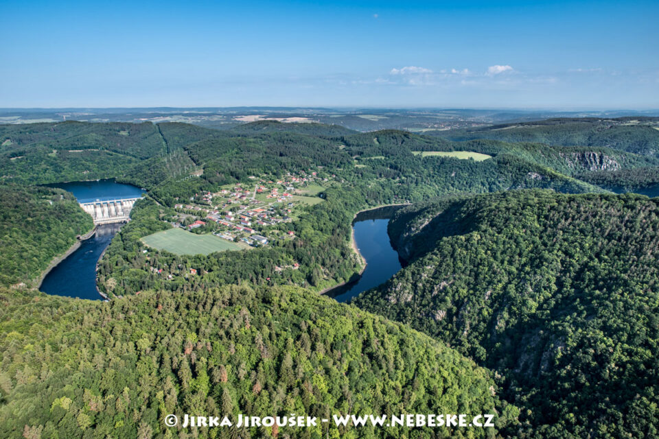 Třebenice plus přehrada Slapy J4813