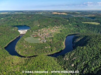 Třebenice i přehrada Slapy J4814