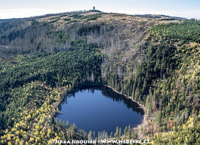 Poledník 2015 a Prášilské jezero J4917