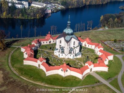 Poutní kostel sv. Jana Nepomuckého na Zelené hoře J4981